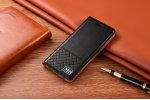 Чехол-книжка MyPads Premium Immagine для Infinix Note 30 Pro из импортной натуральной кожи, дорогой элитный, с элегантной стеганой прошивкой черный