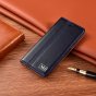 Чехол-книжка MyPads Premium Pelle di Marmo для OnePlus Nord CE 2 Lite 5G из натуральной мраморной кожи буйвола прошитый элегантной прострочкой синий с магнитной крышкой. Только в нашем магазине. Количество ограничено