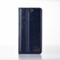 Чехол-книжка MyPads Premium Pelle di Marmo для OnePlus Nord CE 2 Lite 5G из натуральной мраморной кожи буйвола прошитый элегантной прострочкой синий с магнитной крышкой. Только в нашем магазине. Количество ограничено