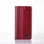 Чехол-книжка MyPads Premium Pelle di Marmo для OnePlus Nord CE 2 Lite 5G из качественной натуральной мраморной кожи буйвола прошитый элегантной прострочкой красный с магнитной крышкой. Только в нашем магазине. Количество ограничено