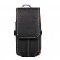 Чехол-кобура MyPads Сintura для телефона Fly FS407 Stratus 6 мужской поясной вертикальный, с креплением на пояс / ремень, из импортной эко-кожи