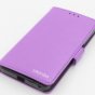 Фирменная оригинальная чехол-книжка для Acer Liquid Z410/ Z410 Duo с визитницей и мультиподставкой фиолетовая