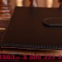 Фирменный чехол-книжка для Acer Liquid Z410 Duo из качественной импортной кожи с подставкой застёжкой и визитницей черный