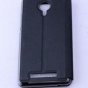 Фирменный чехол-книжка для Leagoo Z5 с окном вызова предпросмотра позволяет просматривать звонки и сообщения не открывая крышку черный