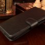 Фирменный чехол-книжка для OnePlus X / One + X/ E1001 из качественной импортной кожи с подставкой застёжкой и визитницей черный