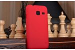 Задняя панель-крышка-накладка из тончайшего и прочного пластика для Samsung Galaxy J1 mini SM-J105F/H / J1 Mini 2016 4.0 красная