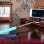 Проводная не требующая подзарядки селфи-палка/монопод для сэлфи со встроенной кнопкой спуска голубая  + гарантия