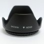Бленда для объектива 18-55мм на 58мм для фотоаппарата Samsung NX10/ NX300/ NX11/ NX20/ NX200/ NX210 черного цвета