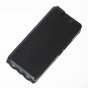 Фирменный оригинальный вертикальный откидной чехол-флип для BQ Aquaris A4.5 16Gb 1Gb RAM/A4.5 16Gb 2Gb RAM черный из натуральной кожи Prestige 