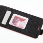Фирменный оригинальный вертикальный откидной чехол-флип для BQ Aquaris A4.5 16Gb 1Gb RAM/A4.5 16Gb 2Gb RAM черный из натуральной кожи Prestige 