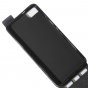 Фирменный оригинальный вертикальный откидной чехол-флип для BQ Aquaris A4.5 16Gb 1Gb RAM/A4.5 16Gb 2Gb RAM черный из натуральной кожи Prestige 