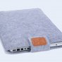 Чехол-сумка-бокс MyPads Fetrobox для iRulu expro 7" из фетрового материала женский мужской детский, вкладыш мешочек серый
