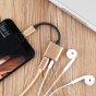 Адаптер-переходник USB Type-C - 3.5 мм Jack/ USB Type-C для подключения наушников и зарядного одновременно