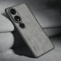 Чехол панель-крышка-накладка MyPads «Pelle Scamosciata» на пластиковой основе из качественной замшевой кожи для OnePlus Ace 3v / OnePlus nord ce4 черный