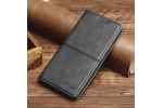 Чехол-книжка MyPads Cuciture Eleganti для ASUS ZenFone 3 Max ‏ZC520TL 5.2 (X008D Z01B) из импортной эко-кожи прошитый элегантной прострочкой Ретро черный с магнитной крышкой