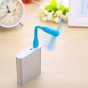 Бесшумный портативный компактный гибкий USB мини-вентилятор для стационарного компьютера, ноутбука и повербанка