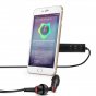 Автомобильный беспроводной мини Bluetooth AUX 3.5 jack приемник-адаптер Handsfree поддерживает подключения наушников, мобильных телефонов и колонок