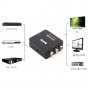 Портативный компонентный адаптер-преобразователь сигнала AV RCA на HDMI 1080P HD видео-аудио конвертер белый