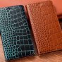 Чехол-книжка MyPads Premium Croco di lusso для OnePlus Nord CE 2 Lite 5G из импортной натуральной кожи теленка с фактурной прошивкой рельефа кожи крокодила экзотический черный. Только в нашем магазине. Количество ограничено.