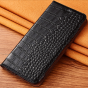 Чехол-книжка MyPads Premium Croco di lusso для OnePlus Nord CE 2 Lite 5G из импортной натуральной кожи теленка с фактурной прошивкой рельефа кожи крокодила экзотический черный. Только в нашем магазине. Количество ограничено.