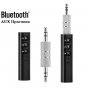 Автомобильный беспроводной мини Bluetooth AUX 3.5 jack приемник-адаптер Handsfree поддерживает подключения наушников, мобильных телефонов и колонок