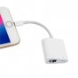 Проводная сетевая карта Lighting - RJ45 с портом Ethernet для мобильного телефона и планшета iPad/ iPhone для стабильного соединения интернета