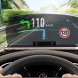 Автомобильная проекционная HUD подставка с зеркальным отображением экрана телефона с нескользящей поверхностью и с беспроводной зарядкой