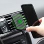 Фирменный автомобильный магнитный держатель в машину для телефона с функцией беспроводной зарядки + магнитный диск