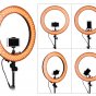 Светильник  со светодиодным LED кольцом с регулируемой яркостью освещения для селфи и для студийной фото-видео съемки + гарантия