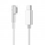 Фирменный сетевой кабель Type-C - Magsafe для зарядки ноутбука не выше 65 Вт + гарантия