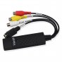 Переходник-адаптер mini карта видео захвата с USB интерфейсом S-video/ 3xRCA для аудио-видео захвата высокой четкости