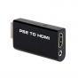 Адаптер-переходник PS2-HDMI звук AUX 3.5 jack для игровой приставки Sony Playstation 2
