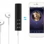 Автомобильный беспроводной мини Bluetooth AUX 3.5 jack приемник-адаптер Handsfree поддерживает подключения наушников, мобильных телефонов и колонок