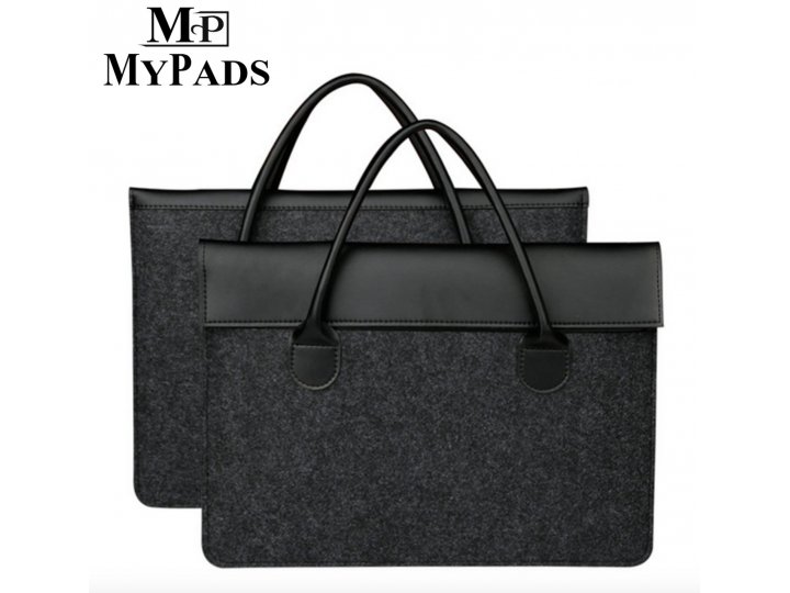 Сумка-планшет MyPads M141-016 из качественной импортной нейлоновой непромокаемой ткани для ноутбука 14/ 14.1/ ..