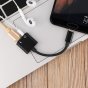 Адаптер-переходник USB Type-C - 3.5 мм Jack/ USB Type-C для подключения наушников и зарядного одновременно