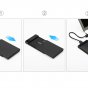 Фирменный корпус Ugreen для внешнего жесткого диска Micro B USB 3.0 HDD Sata 2.5"/ SSD