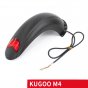 Заднее крыло подкрылок с фонарем стоп сигнала для электросамоката Kugoo
