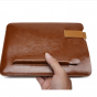 Чехол-футляр-папка-кобура MyPads Di Fissaggio для планшета iRulu expro 7" , из импортной эко-кожи, с крепежом-держателем-местом для стилуса коричневый