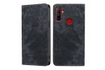 Чехол-книжка MyPads для Realme C3 / Реалми C3 мягкое прикосновение (черный)