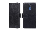 Чехол-книжка MyPads для
 Huawei Mate 10 Lite / Nova 2i / Хуавей Нова 2i,объединяет геометрию (черный)