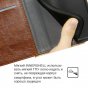 Чехол-книжка MyPads для Samsung Galaxy S24 (Коричневый)