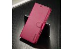 Кожаный чехол книжка LCIMEEKE / MyPads для Apple iPhone 16 Pro Max / Айфон 16 Про Макс с визитницей из экокожи