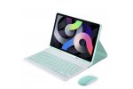 Чехол с клавиатурой MyPads для Apple iPad 10 10.9 (2022) - A2696, A2757, A2777, небесно-светло-зеленый
