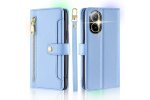 Чехол-книжка MyPads для Realme C67 4G, флип, магнитный замок, синий