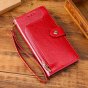 Чехол-книжка MyPads для Samsung Galaxy S24+ Plus, красный