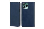 Чехол-книжка MyPads для Honor 60 SE / Хонор 60 se,Телячья кожа,закрывающаяся на магнит,синий