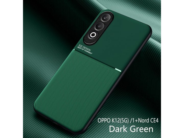Чехол MyPads из деловой кожи для OPPO K12 5G / OnePlus Nord CE4 (Оппо K12 5G / Ван Плас Норд CE4) с магнитным ..