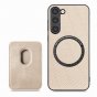 Чехол MagSafe MyPads для Samsung Galaxy S24 Plus (желтый)