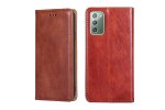 Чехол-книжка MyPads для
 Samsung Galaxy Note 20 (SM-N980F) / Самсунг Ноте 20,(коричневый)