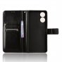 Чехол книжка MyPads для OnePlus Nord CE4 5G с карманом для фото и карт, противоударный, черный